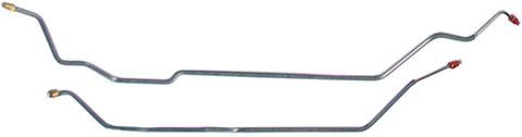 Compatible With 1972 Chevrolet GMC C10 C15 Truck 2wd Coil Rear Axle Brake Lines Set Kit OE Steel