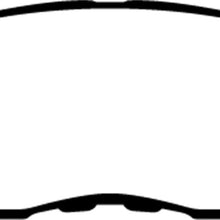 EBC Brakes DP61655 6000 Series Greenstuff Truck and SUV Brake Pad