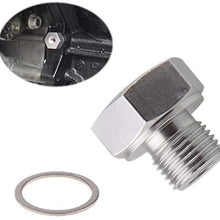 Male M16X1.5 Female 1/8 NPT LS1 LS Oil Pressure Sensor Adapter LS Engine Swap -QC001_CGJT_Y1