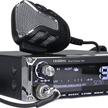 Uniden BEARTRACKER 885 Hybrid Full-Featured CB Radio + Digital TrunkTracking Police/Fire/Ambulance/DOT Scanner w/ BearTracker Warning System Alerts, 40-channel CB, 4-Watts power, 7-color display.