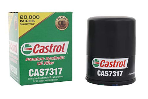 Castrol CAS7317 20,000 Mile Premium Synthetic Oil Filter