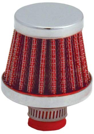 Spectre Performance 3992 Red 9mm Breather Filter