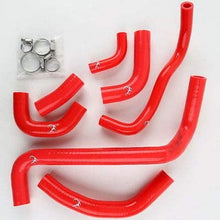 Silicone Radiator Coolerhose + Clamps For Honda Cbr600Rr Cbr 600Rr 2003-2004 Motorcycle 3 Colors (Red)