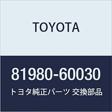 Toyota 81980-60030, Hazard Warning Flasher