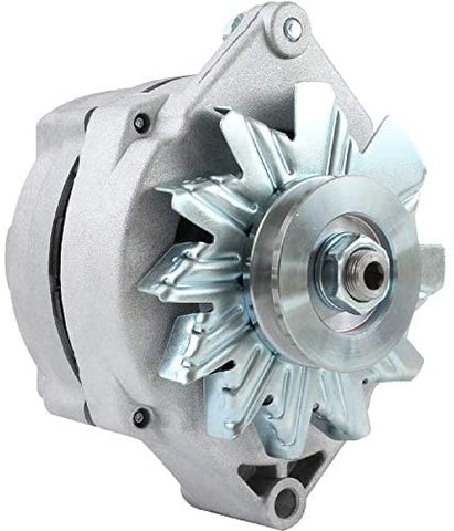 DB Electrical ADR0243 Alternator Compatible With/Replacement For Chevrolet, GMC, Buick, Other GM Vehicles and Allis Chalmers, Clark, Hyster, Other Tractors 1961-80 / 12V, 37A, External Fan / 7111