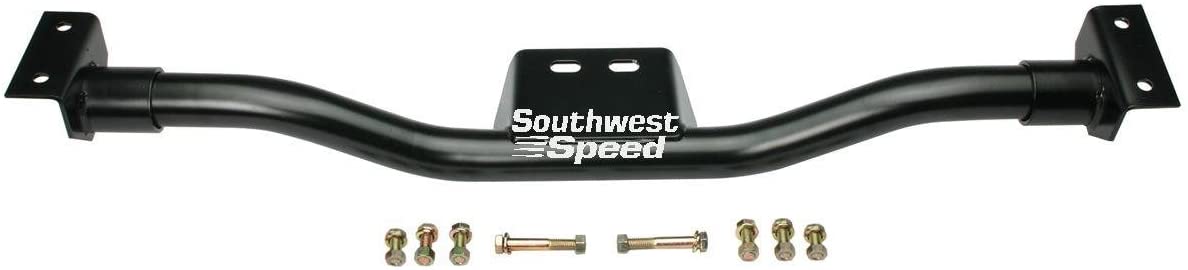 SOUTHWEST SPEED TUBULAR TRANSMISSION CROSSMEMBER FOR 1947-1959 CHEVY/GMC TRUCKS WITH POWERGLIDE,TURBO TH 350,TH 400,700R4,MUNCIE,SAGINAW,3 & 4 SPEED,TRIM-TO-FIT TRANSMISSION MOUNT WITH HARDWARE