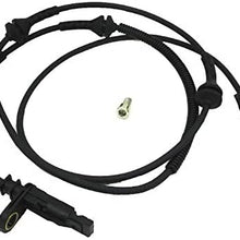 no logo RQBHD Front Left and Right ABS Wheel Speed Sensor 4545.G6/4545.A9/9642687580 for Citroen C6 Peugeot 407 6D SW Coupe etc