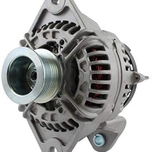 DB Electrical ABO0372 Alternator Compatible With/Replacement For John Deere Volvo 80 Amp 1999-2001,Volvo 12.1L & 12.1,12.8L & 12.8 Truck Fh12 Fh400 Fh480 Fh520 Fm360 Fm400 Fm480 Fh12 Fh16