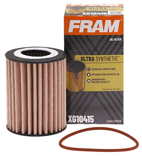 FRAM Automotive Ultra Synthetic Replacement Oil Filter, Designed for Synthetic Oil Changes That Last Up to 20K Miles, XG10415 (Pack of 1)