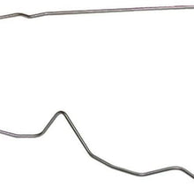 Inline Tube (V Wall 8-17) Compatible With 1978-88 G-body El Camino Front to Rear Preformed Brake Line OEM Steel 1pc