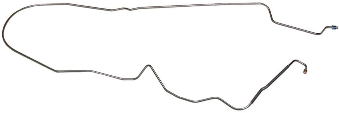 Inline Tube (V Wall 8-17) Compatible With 1978-88 G-body El Camino Front to Rear Preformed Brake Line OEM Steel 1pc