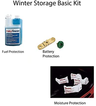 Eckler's Premier Quality Products 25-358341 Winter Storage Protection Kit, Standard With Side Post Battery