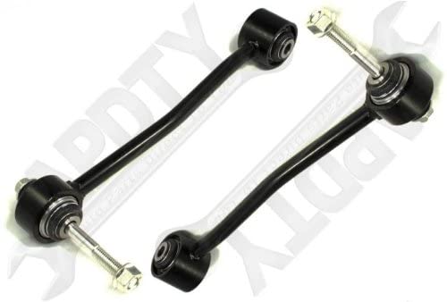 APDTY 016412 & 016413 Anti-Sway Bar End Link Pair Set Fits 2000-2005 Ford Excursion 4WD 2000-2004 F250 F350 F450 F550 Super Duty Pickup 4WD (4-Wheel Drive ModelsOnly; Both Front Left & Right)