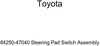 TOYOTA Genuine 84250-47040 Steering Pad Switch Assembly