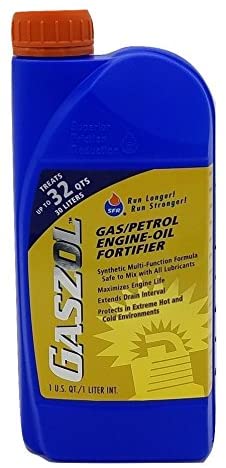 SFR Gaszol Gas Engine Oil Fortifier 1 Quart Bottle