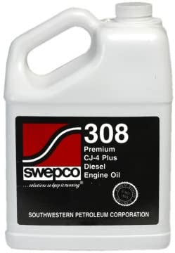 SWEPCO Premium CJ-4 Plus Diesel Engine Oil SAE Grade 15w-40 - 1 Gallon Bottle
