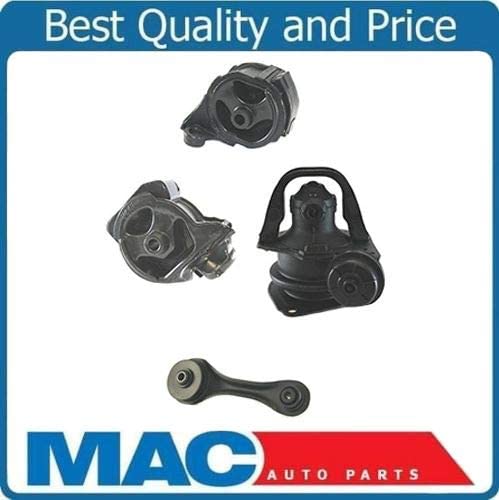 Mac Auto Parts Fits for 1990-1993 Honda Accord LX 2.2L A/T Engine and Transmission Mounts 4pc Kit