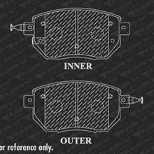 [Front + Rear] Max Brakes Elite XDS Rotors with Carbon Ceramic Pads KT008383