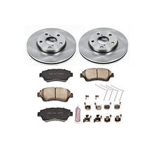 Power Stop KOE1070 Autospecialty Front Replacement Brake Kit-OE Brake Rotors & Ceramic Brake Pads