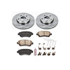 Power Stop KOE1070 Autospecialty Front Replacement Brake Kit-OE Brake Rotors & Ceramic Brake Pads