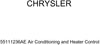 Genuine Chrysler 55111236AE Air Conditioning and Heater Control