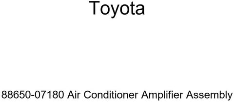 Genuine Toyota 88650-07180 Air Conditioner Amplifier Assembly