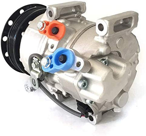 AC A/C Compressor with Clutch Compatible for 2007-2010 Toyota Yaris 1.5L N157318 CO 11078C Air Conditioner Compressor