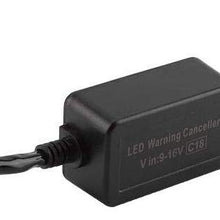 NHULOAN- C18 H4 2 Pcs Led Headlight Decoder Anti-Flicker Resistor Error Canceler Decoder Kit For Led Headlight Abs Dc12-24V Car Light