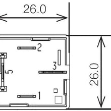 HELLA 007793031 with Coil Suppression Power Relay 4 Pin, Mini ISO