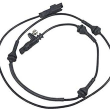 no logo RQBHD Front Left and Right ABS Wheel Speed Sensor 4545.G6/4545.A9/9642687580 for Citroen C6 Peugeot 407 6D SW Coupe etc