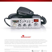 Uniden PC68LTX 40-Channel CB Radio with PA/CB Switch, RF Gain Control, Mic Gain Control, Analog S/RF Meter, Instant Channel 9, Automatic Noise Limiter, and Hi-Cut Switch,Silver