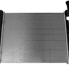 Rareelectrical NEW RADIATOR ASSEMBLY COMPATIBLE WITH 2011-2014 JEEP GRAND CHEROKEE 3.6L 5.7L V6 V8 3604CC 52014529AB 13200 52014529AB CH3010356 CU13200