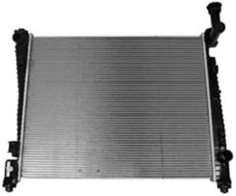 Rareelectrical NEW RADIATOR ASSEMBLY COMPATIBLE WITH 2011-2014 JEEP GRAND CHEROKEE 3.6L 5.7L V6 V8 3604CC 52014529AB 13200 52014529AB CH3010356 CU13200