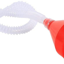 Automotive Fuel Funnel, 8cm Wide Mouth Fuel Funnel Universal Long Funnel Car Plastic Flexible Oil Filling Funnel for Water Gasoline Coolant