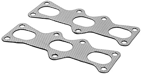 UrMarketOutlet Graphite Aluminum Header/Manifold/Exhaust Gasket for 93-97 Probe/MX-6 V6