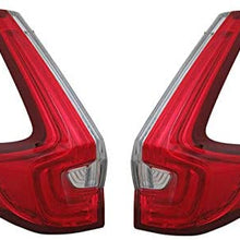 Koolzap For 17 18 19 CR-V Outer Taillight Taillamp Rear Brake Light Tail Lamp Left Right Side SET PAIR