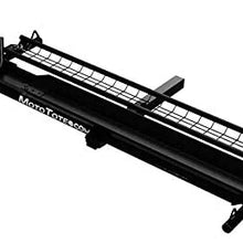 MotoTote m3 - Premium Hitch-Mount Motorcycle Carrier with Ramp for Dirt Bike, Scooter & Moped & Motorcycle - 500 lbs. Capacity