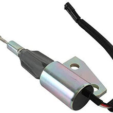 New 24V Shut Down Solenoid Compatible with/Replacement forHyundai R130 SA-4941-24, 3991168 24V