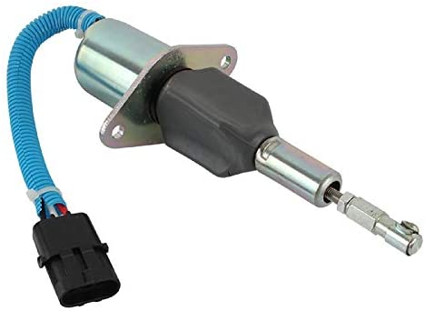 New DB Electrical FSS0028 Shut Down Solenoid Compatible with/Replacement for12V Cummins 6CT, 6CTA 3923680 3928160 3932545 J928160 SA-4293-12