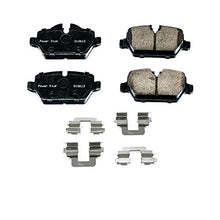 Power Stop 17-1554, Z17 Rear Ceramic Brake Pads with Hardware