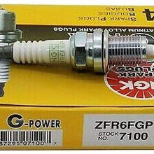 NGK 7100 G-Power Platinum Spark Plugs ZFR6FGP - 4 PCSNEW