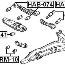 52365Sh3014 - Arm Bushing (For Track Control Arm) For Honda - Febest
