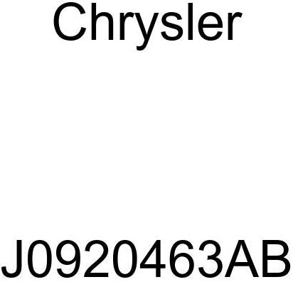 Genuine Chrysler J0920463AB Brake Screw