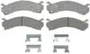 ACDelco 14D784CH Advantage Ceramic Front Disc Brake Pad Set with Hardware