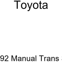 Toyota 33820-01092 Manual Trans Shift Cable