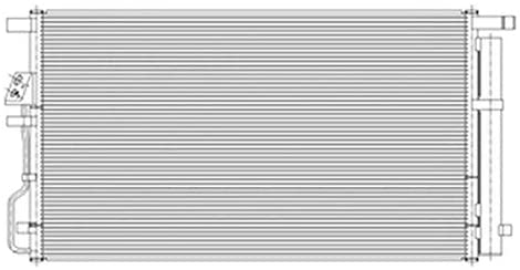 Replacement A/C Condenser For 2017+ Hyundai Tucson