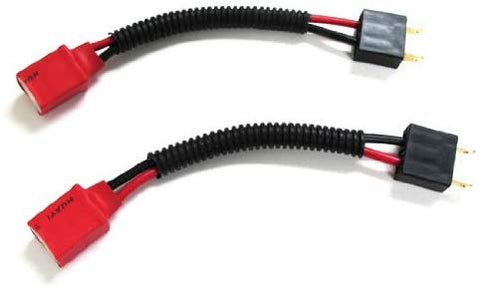 iJDMTOY H7 Heavy Duty Ceramic Wiring Harness Sockets Compatible With Headlights or Fog Lights