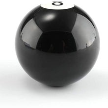 Top10 Racing 8 Ball Billiard Black Round Shift Knob Acrylic Gear Shift Knob with 3 Adapters Universal Fit for Manual Car M 81.25, M 101.25, M 101.5, M 121.25