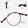 Rumors Motorcycle M10 Hydraulic Reinforced Brake Clutch Oil Hose Line Pipe with Movable Joint Fit ATV Dirt Pit Bike
