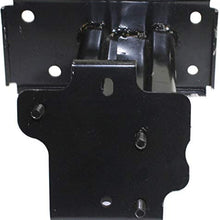 Front Bumper Bracket Compatible with NISSAN ROGUE 2014-2018 LH Mounting Bracket Steel (Hybrid 2017)/(Non-Hybrid Models USA Built)